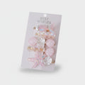 Mermaid Pearl Starfish Shell Hair Clip Set