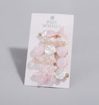 Mermaid Pearl Starfish Shell Hair Clip Set – hair accessories (view 1)