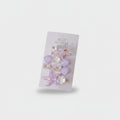 Iridescent Butterfly Pearl Hair Clip Set