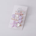 Iridescent Butterfly Pearl Hair Clip Set – hair accessories (view 1)