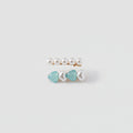 Pearl Heart Shape Hair Clip Set