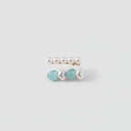 Pearl Heart Shape Hair Clip Set