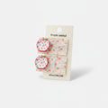 Apple & Floral Hair Clip Duo – hair accessories (view 1)