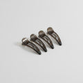 Minimalist BB Hair Clip Set - Black
