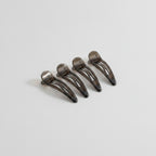 Minimalist BB Hair Clip Set - Black
