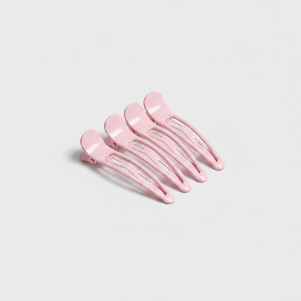 Minimalist BB Hair Clip Set - Pink