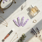 Minimalist BB Hair Clip Set - Purple – hair accessories (view 2)
