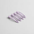 Minimalist BB Hair Clip Set - Purple