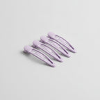 Minimalist BB Hair Clip Set - Purple