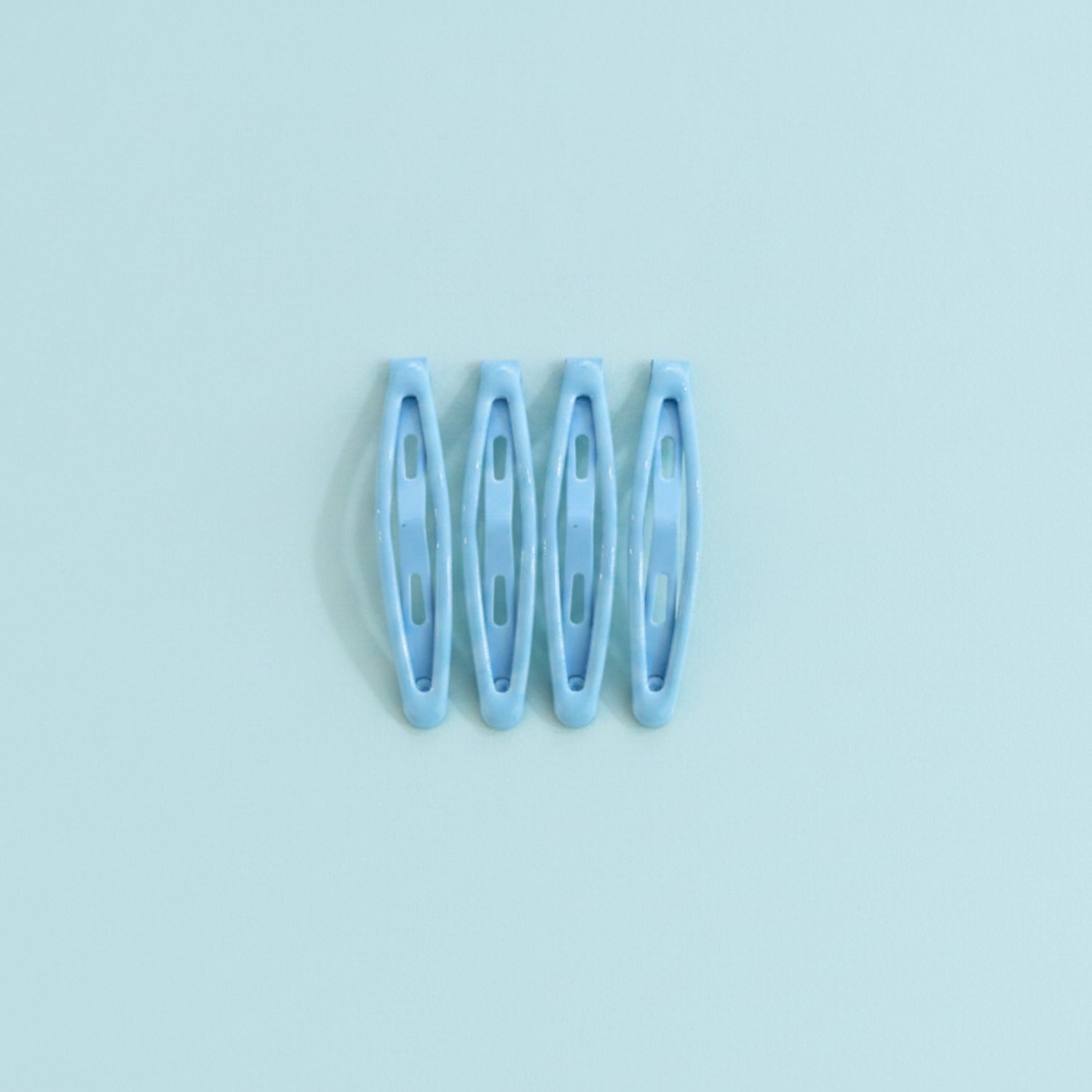 Minimalist BB Hair Clip Set - Sky Blue