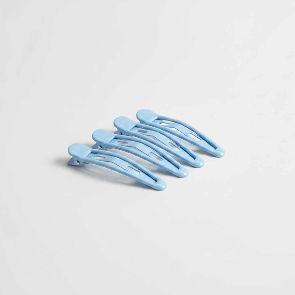 Minimalist BB Hair Clip Set - Sky Blue