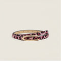 Leopard Print Oval Buckle Slim Belts Pack – scarves & belts (view 1)