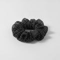 Hair Claw Clip - Black Polka Dot