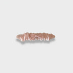 Velvet Bow Hair Clip Rose Gold