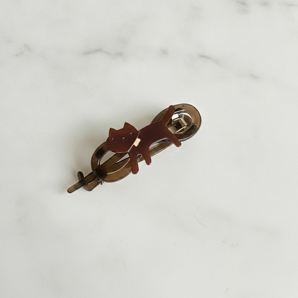 Tortoiseshell Cat Hair Claw Clip