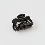 Bear Claw Rhinestone Hair Clip - Black Bear Claw Clip