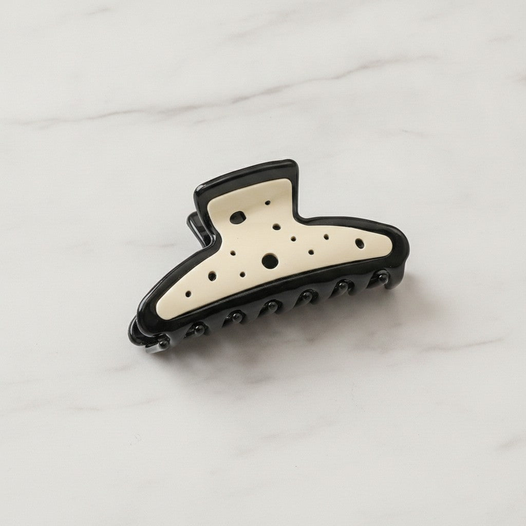 Claw Hair Clip - Beige