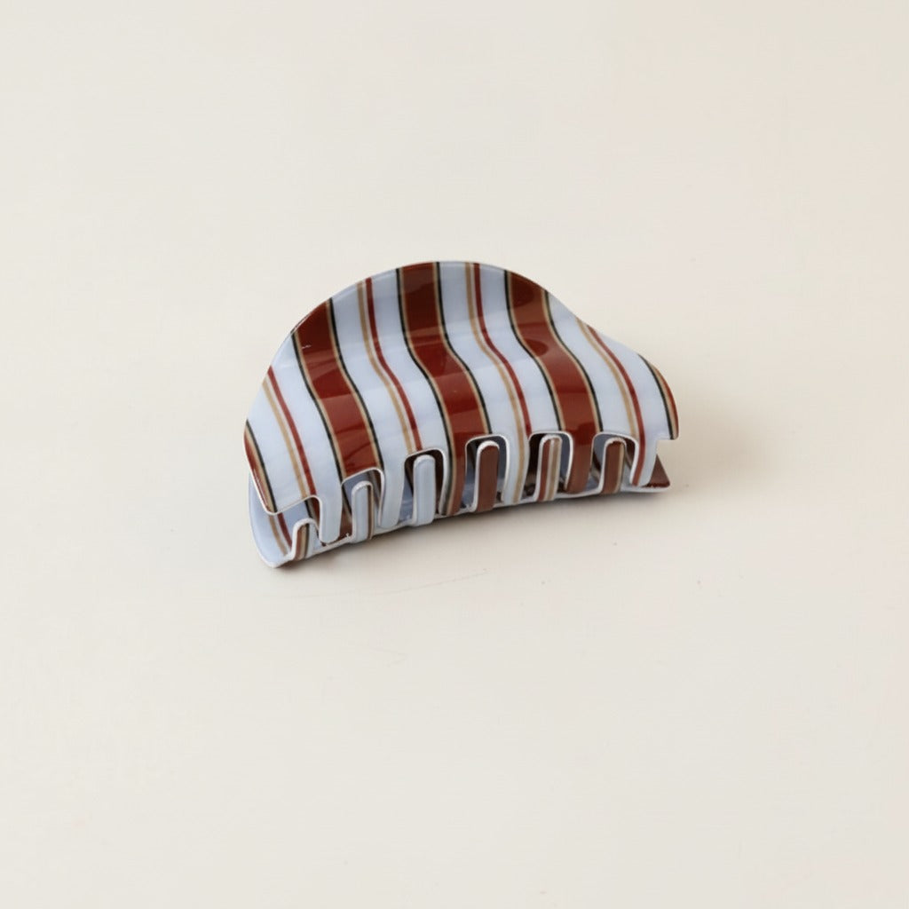Metal Claw Hair Clip - Blue – hair accessories (view 1)