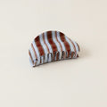 Metal Claw Hair Clip - Blue – hair accessories (view 1)