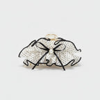 Polka Dot Pearl Butterfly Hair Claw Clip – hair accessories (view 1)