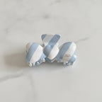 Pearl Bow Hair Claw Clip - 9cm