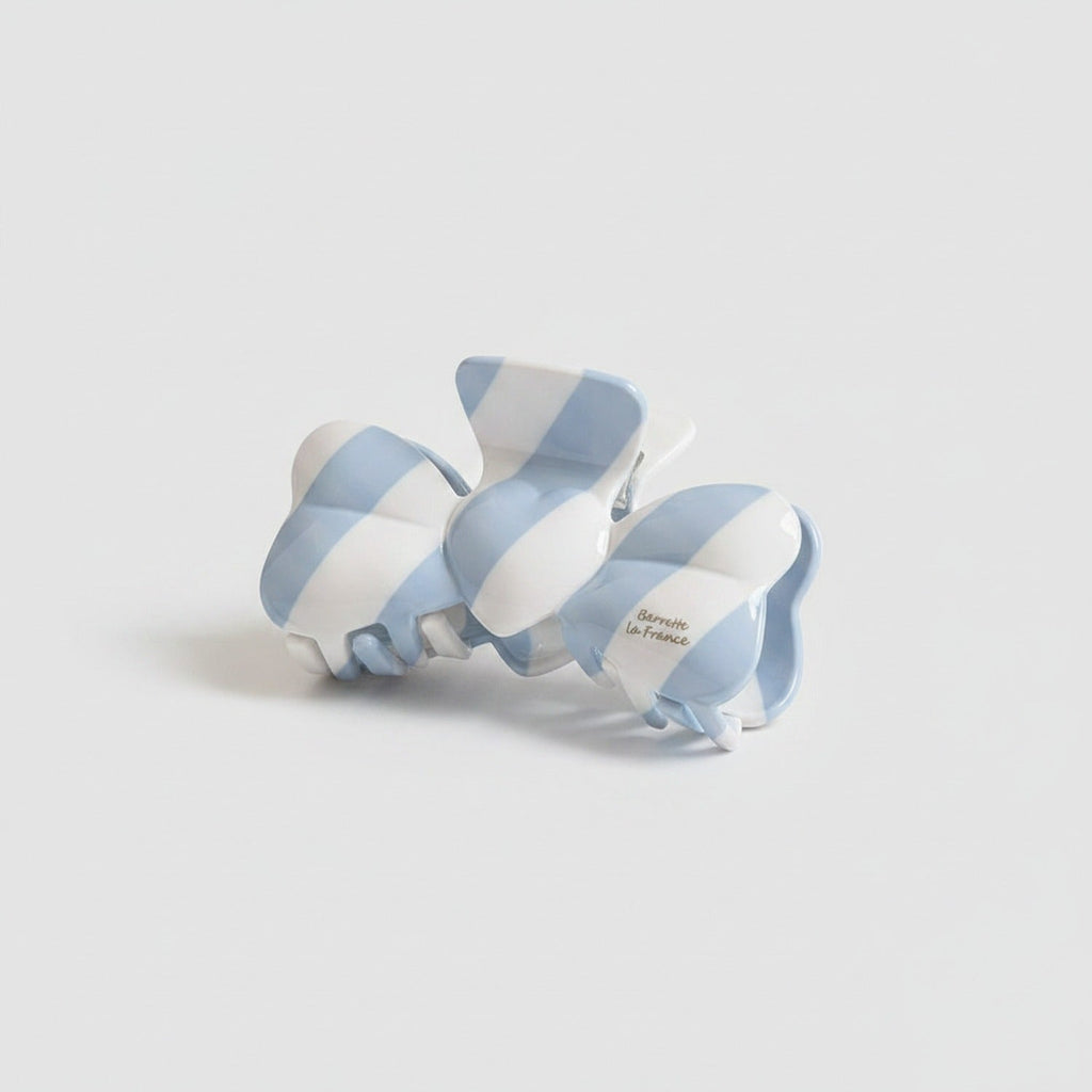 Pearl Bow Hair Claw Clip - 9cm