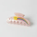 Star Pearl Hair Claw - Pink Star Rainbow Claw Clip #3