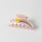 Star Pearl Hair Claw - Pink Star Rainbow Claw Clip #3