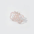 Butterfly Acrylic Hair Claw Clip - Rainbow Blue 8.9cm