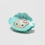 Hello Kitty Hair Claw Clip - Blue 8.5cm