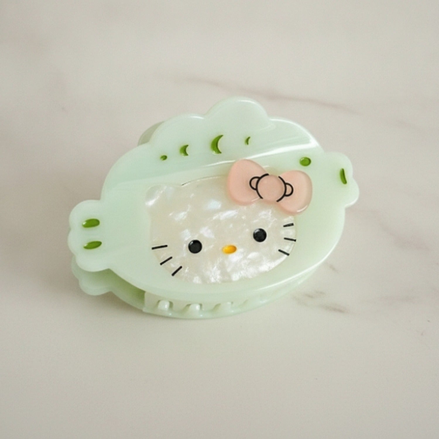 Hello Kitty Hair Claw Clip - Cyan 8.5cm