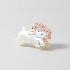 Pink Rhinestone Angel Wing Hair Claw – hair accessories (view 1)