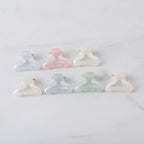 Mini Claw Clip Set – 6 Pack - Mint & Blue