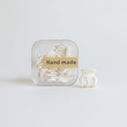 Cream Handmade Pearl Hair Clips Set – hair accessories (view 1)