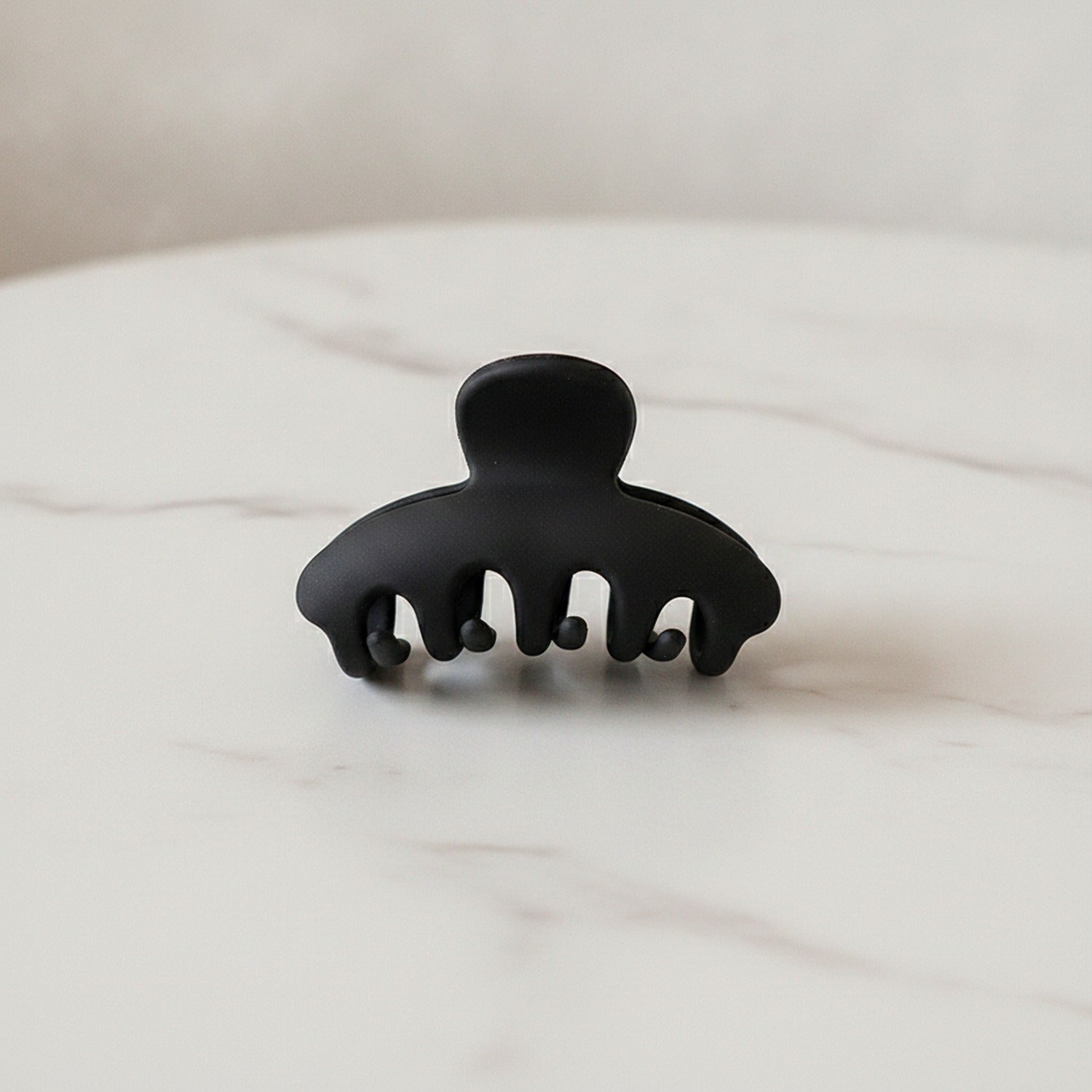 Black Octopus Hair Claw Clip Hand Made