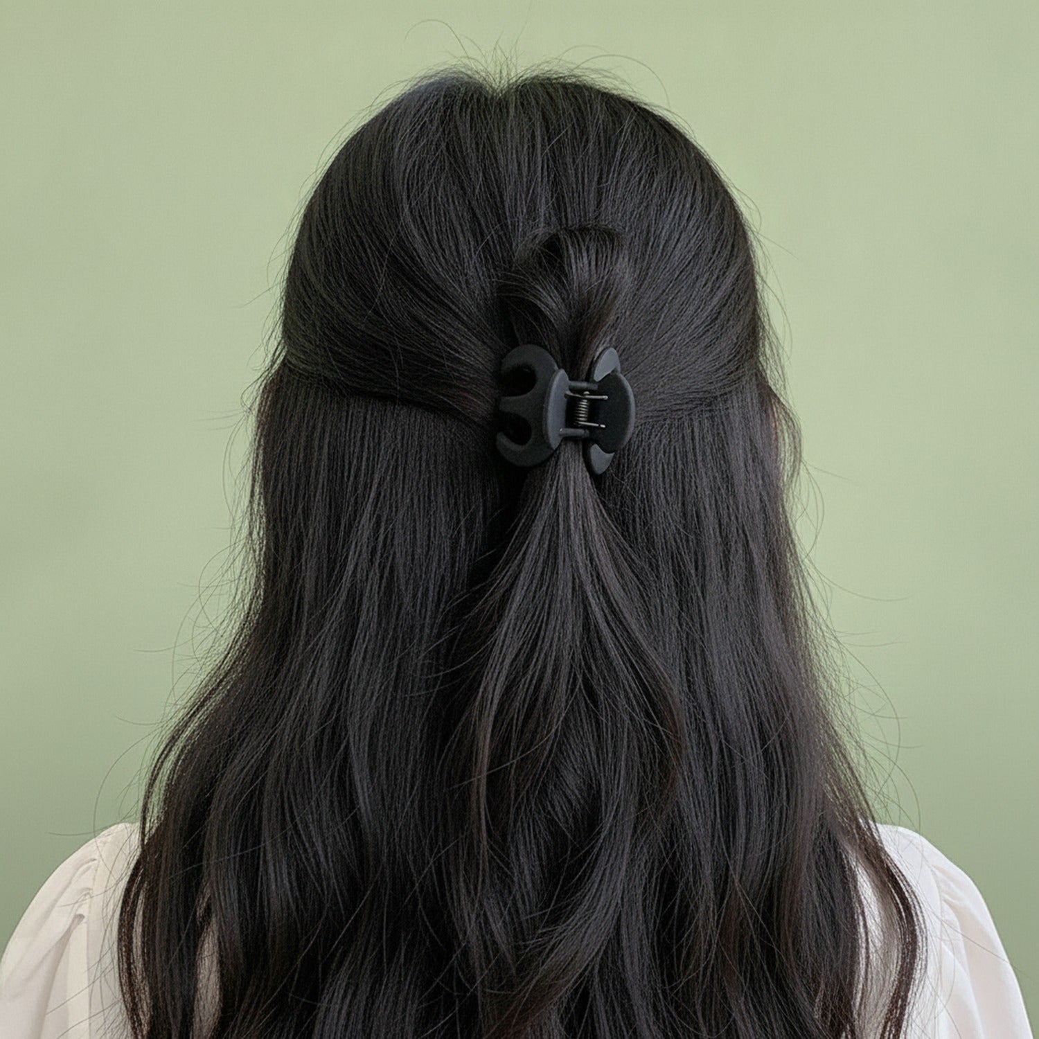 Black Octopus Hair Claw Clip Hand Made