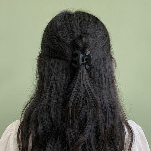 Black Octopus Hair Claw Clip Hand Made