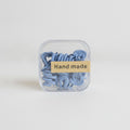 Blue Wavy Hair Clips Hand Made Set – hair accessories (view 1)