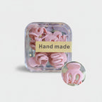 Pink Claw Hair Clips Hand-Made Set