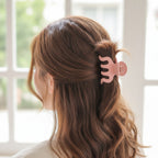 Pink Claw Hair Clips Hand-Made Set