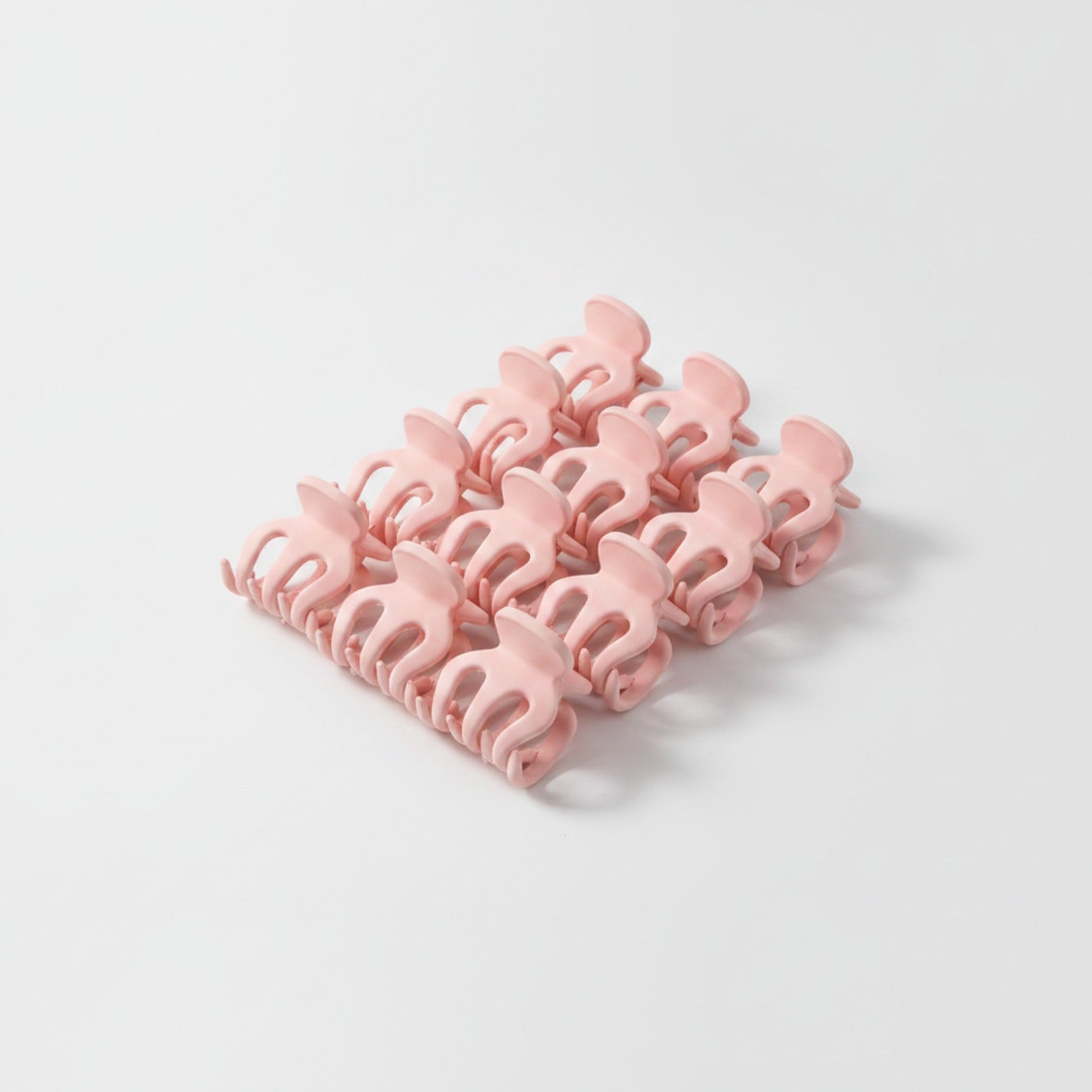 Pink Claw Hair Clips Hand-Made Set