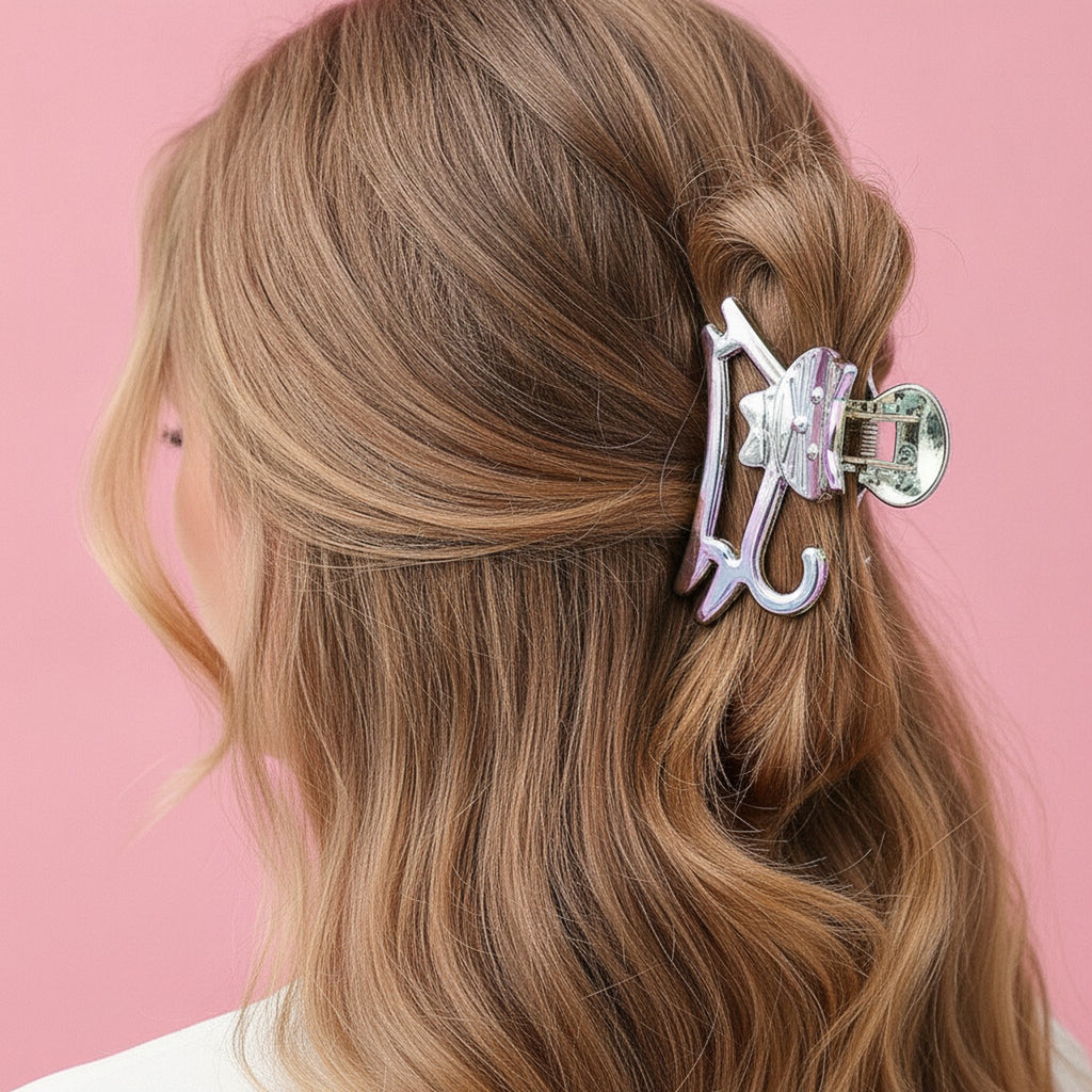 Pearl Elephant Hair Claw Clip – hair accessories (view 2)