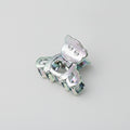 Metallic Bear Hair Claw With Rhinestones – hair accessories (view 1)