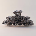 Elegant Floral Rhinestone Hair Claw Clip – hair accessories (view 1)