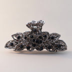 Elegant Floral Rhinestone Hair Claw Clip – hair accessories (view 1)