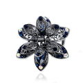 Crystal Rhinestone Hair Claw Clip - Gray – novelty & toys