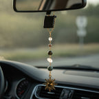 Beaded Sun Car Mirror Charm – novelty & toys (view 3)