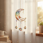 Crystal Moon Suncatcher – novelty & toys (view 2)