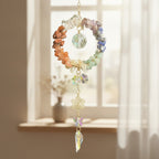 Chakra Crystal Suncatcher Hanging Decor – novelty & toys (view 3)