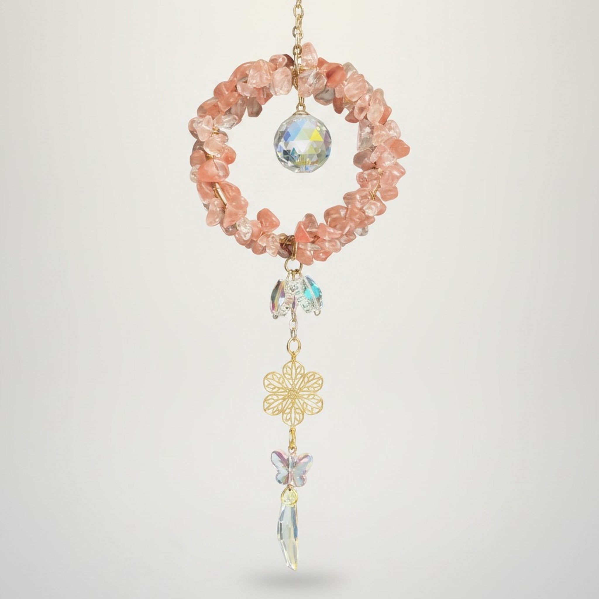 Chakra Crystal Suncatcher Hanging Decor – novelty & toys (view 2)